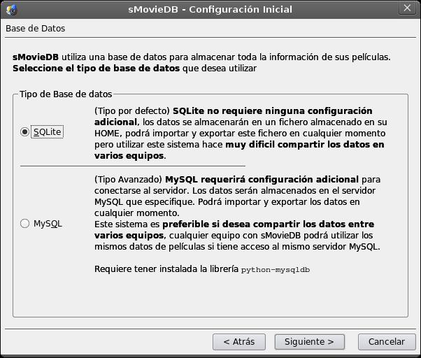 configuración